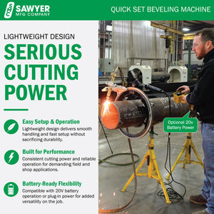 Quick Set Beveling Machine
