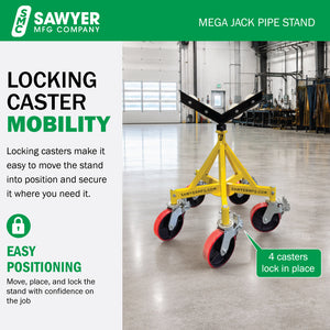 Mega Jack Pipe Stand