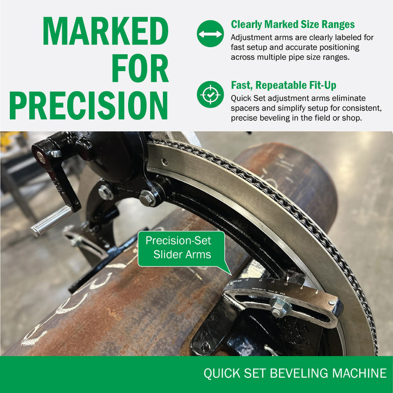 Quick Set Beveling Machine