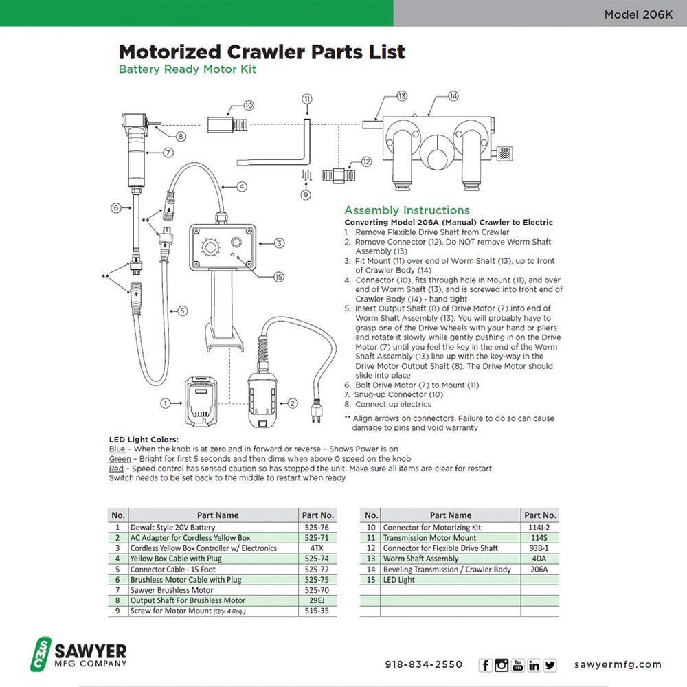 Part 29EJ - Output Shaft for Brushless Motor